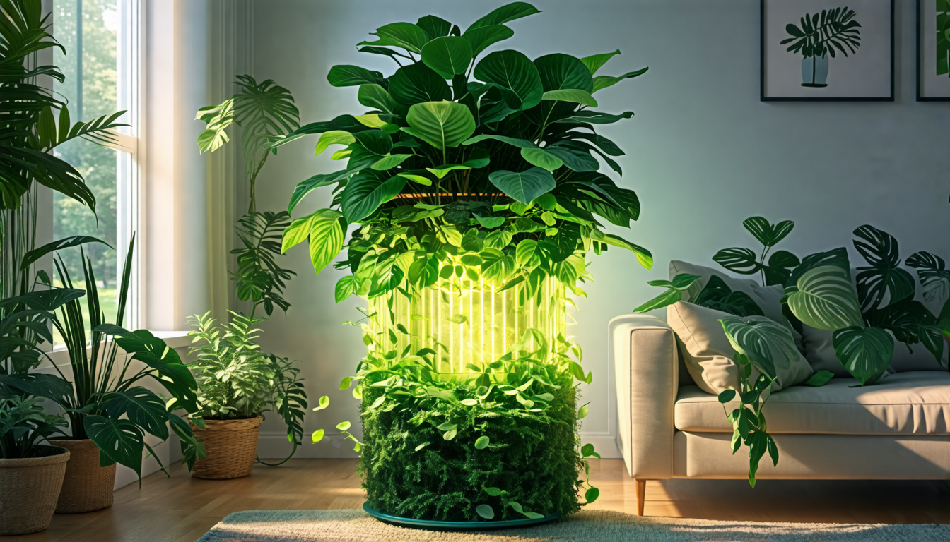 Create a homemade air purifier using this unwanted garden plant